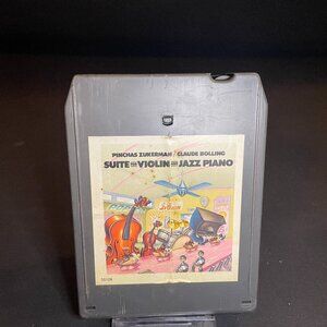 Pinchas zukerman claude bolling suite for violin and jazz piano 8-track